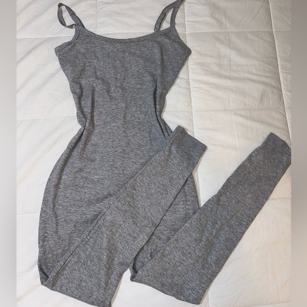 Grey jumpsuit